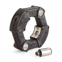 Elementti A002-0-S, 60 Sh 2 x ruuvia, 2 x liukutappia