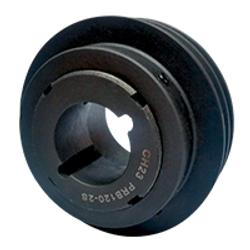 Kiilahihnapy&ouml;r&auml;, s&auml;&auml;dett&auml;v&auml; halk.120mm, 1-rivinen, TL1215 por. 