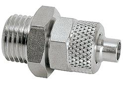 Letkuliitin G1/4 ulkokierteet suora o&Oslash; 8 mm letkulle  104867