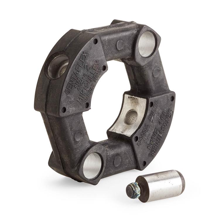 Elementti A002-0-S, 60 Sh 2 x ruuvia, 2 x liukutappia