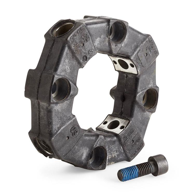 Elementti A012-0, 60 Sh 8 x ruuvia, 4 x jousisokkaa